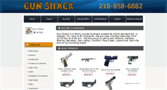 Desktop Screenshot of gunshack.com